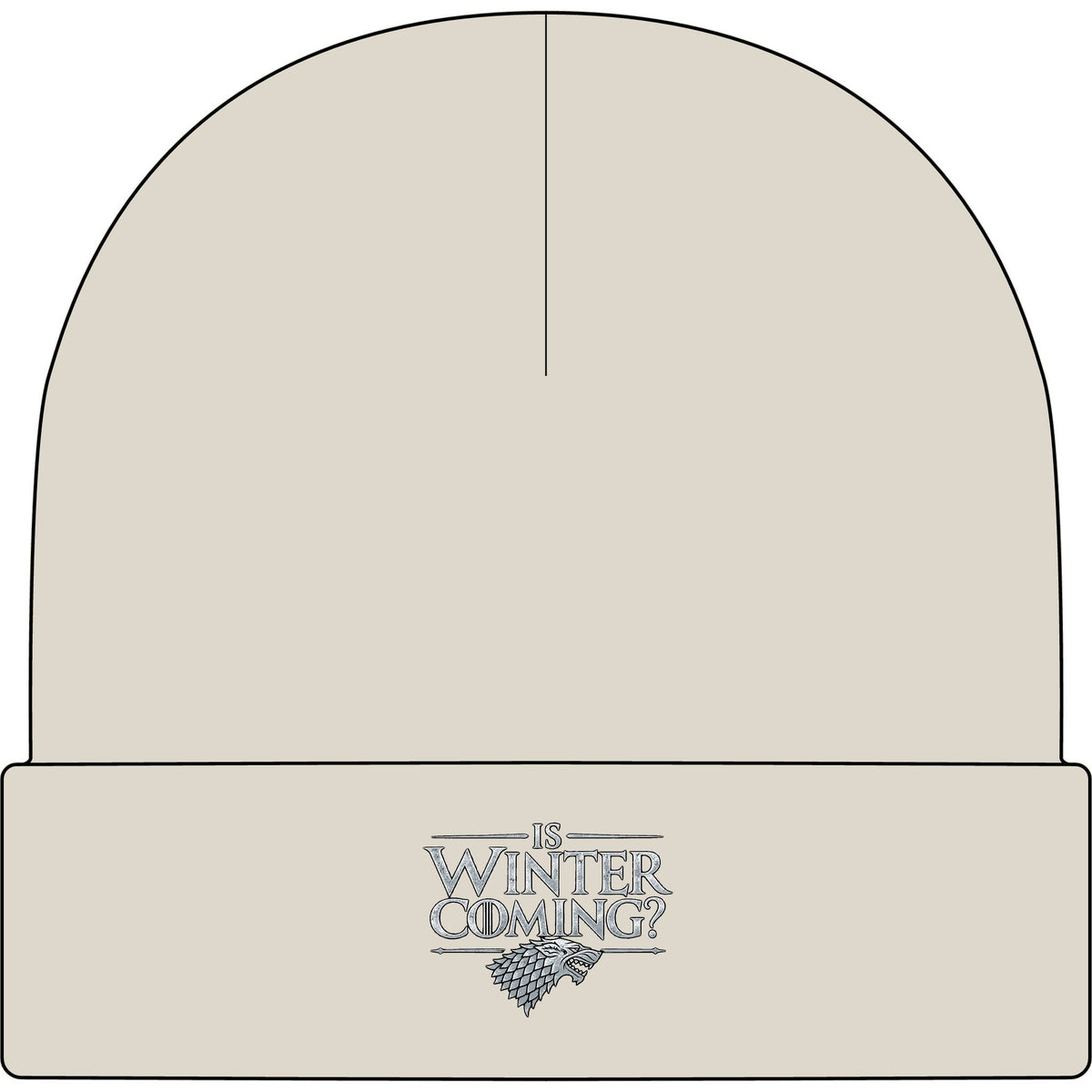 Winter is Coming Stark - AS Colour 1107 Cuff Beanie