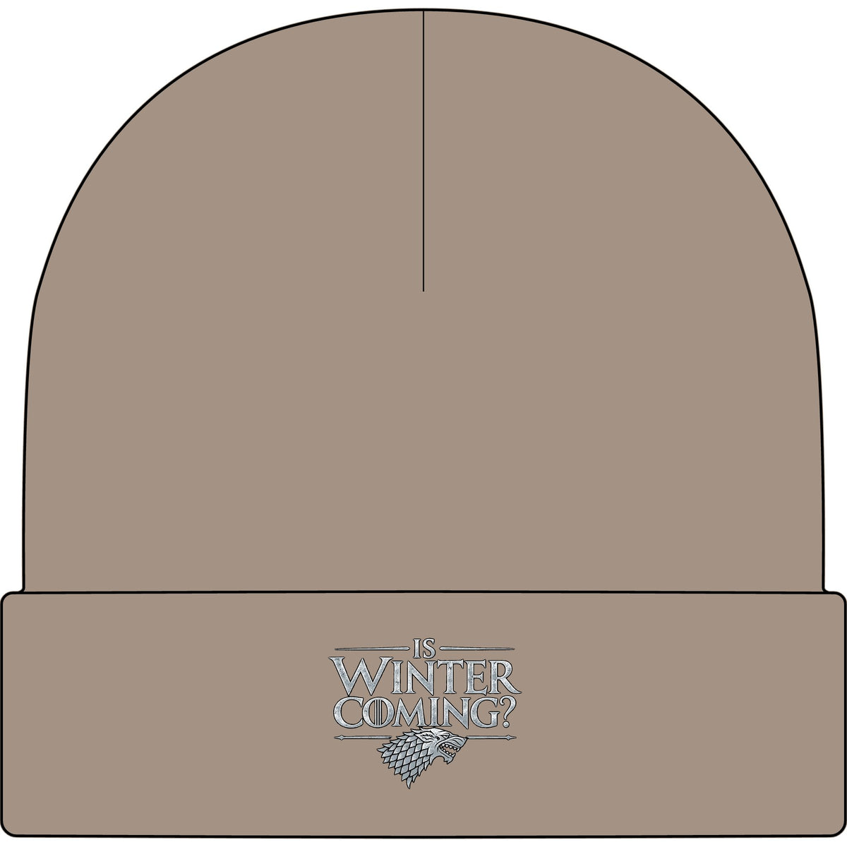 Winter is Coming Stark - AS Colour 1107 Cuff Beanie