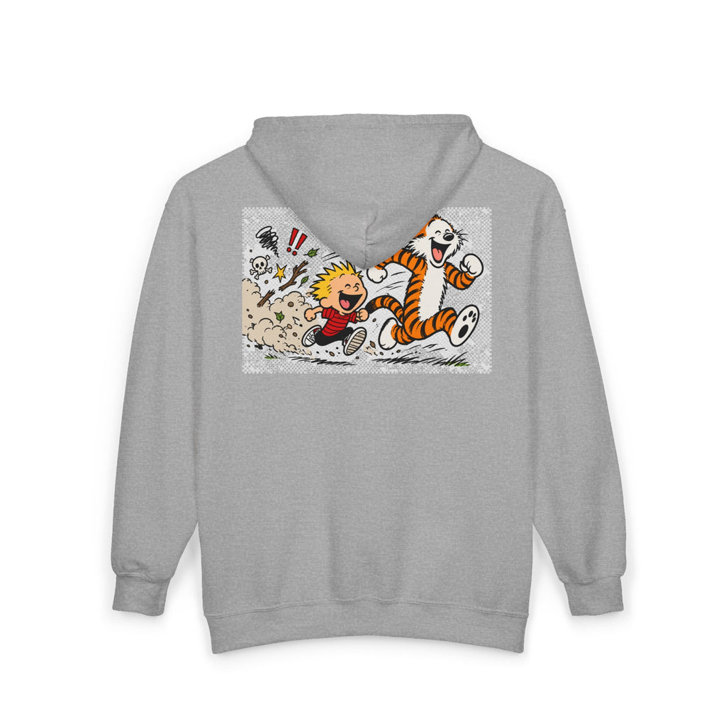 Calvin and Hobbes Adventure - Full-Zip Hooded Sweatshirt