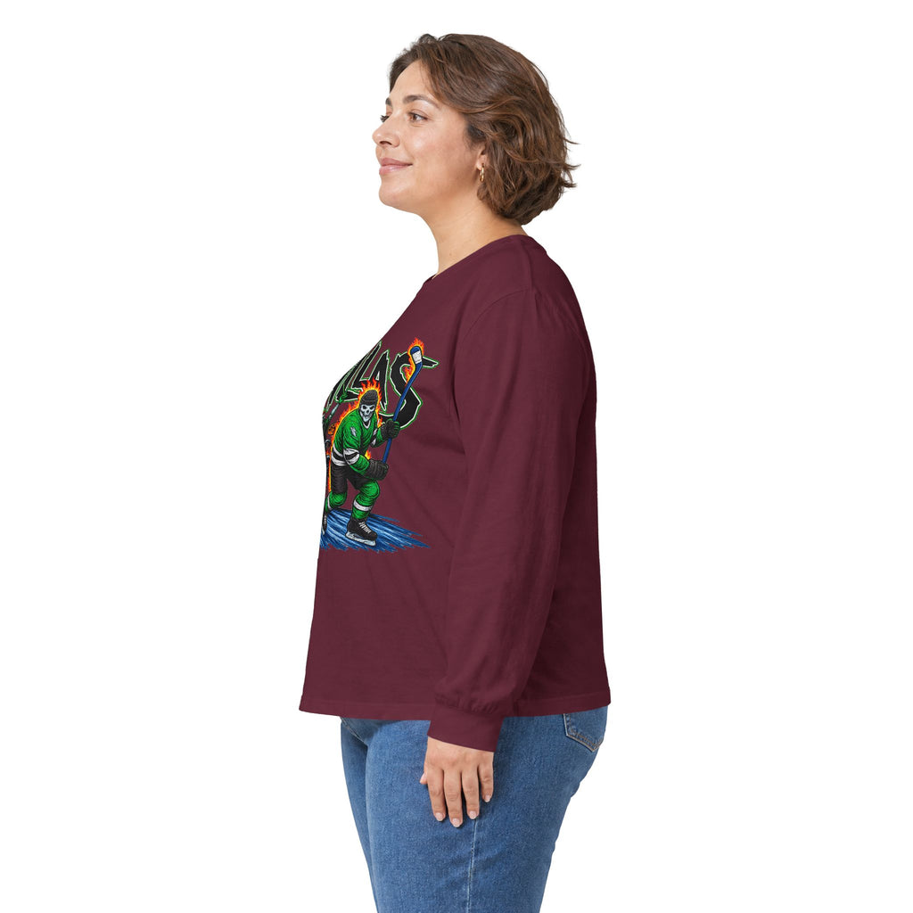 Dallas Stars Skeleton - Unisex Ultra Cotton Long Sleeve Tee