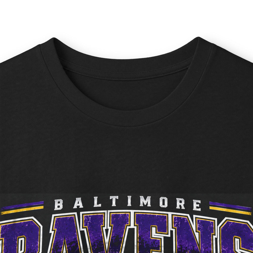 Baltimore Ravens Skyline Tee - Unisex Ultra Cotton Long Sleeve Tee
