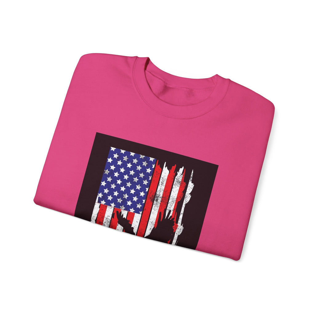 Old Glory Eagle - Crewneck Sweatshirt