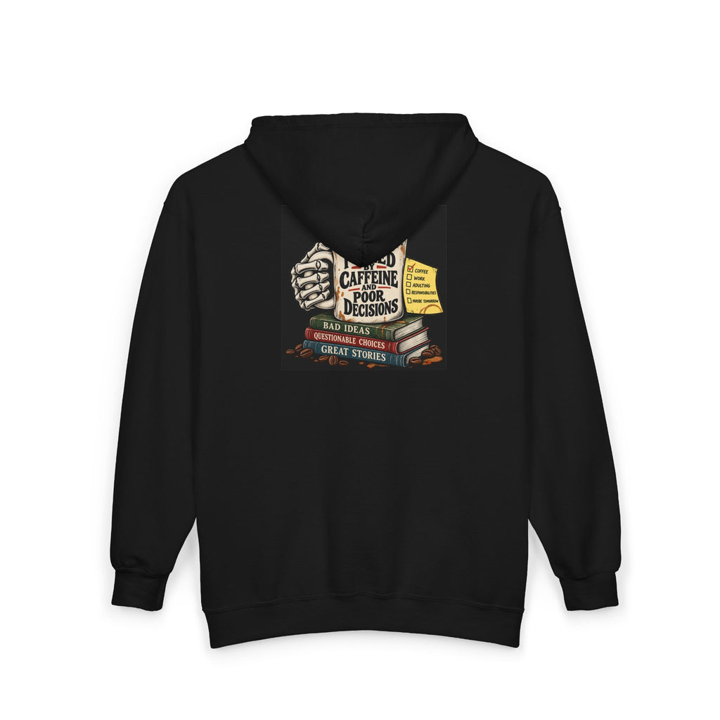 Fueled by Caffeine - Full-Zip Hooded Sweatshirt