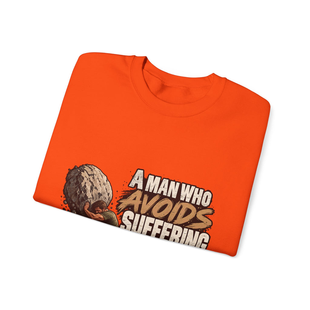 A Man Who Avoids Suffering - Crewneck Sweatshirt