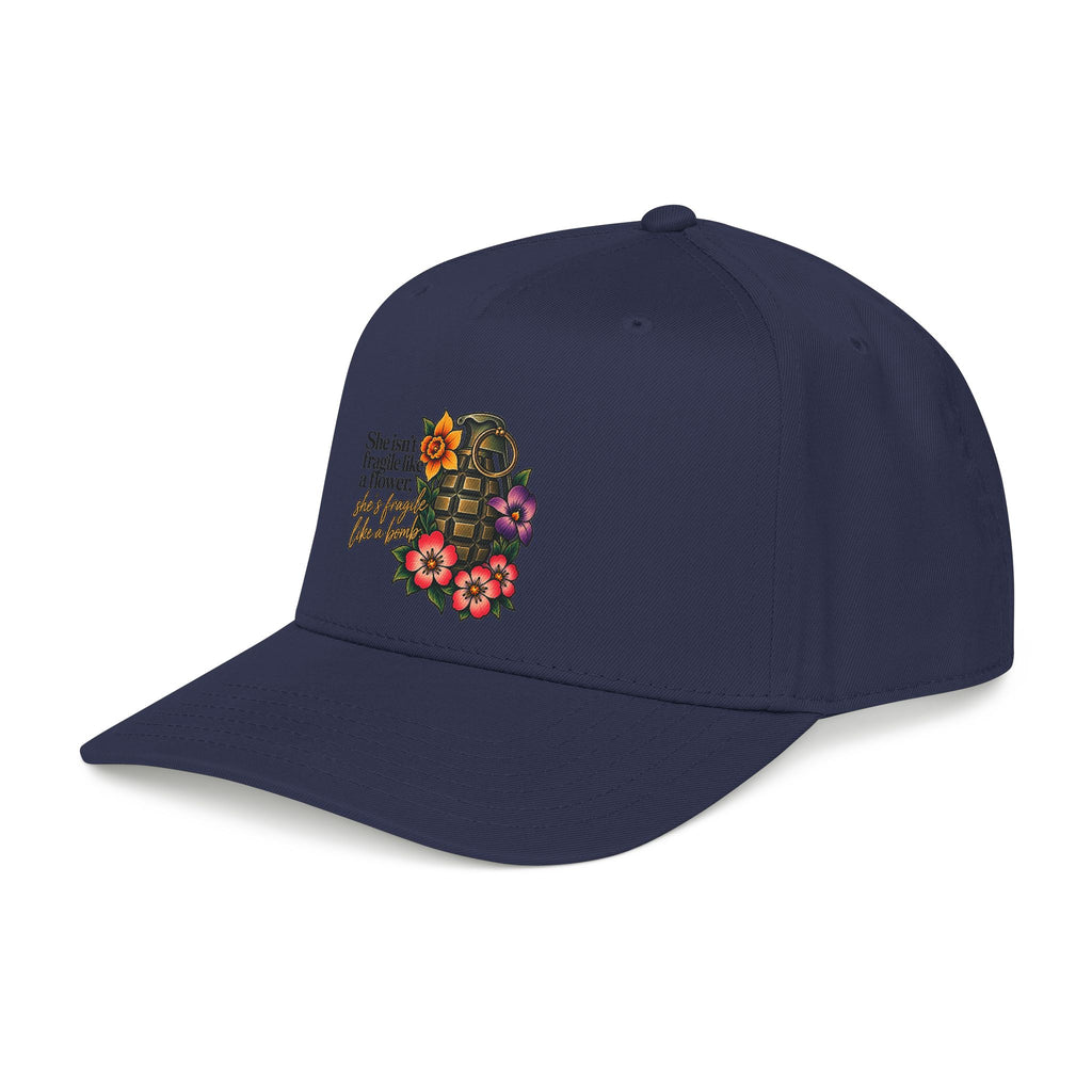Fragile Like a Bomb - Floral Grenade - OTTO Baseball Hat
