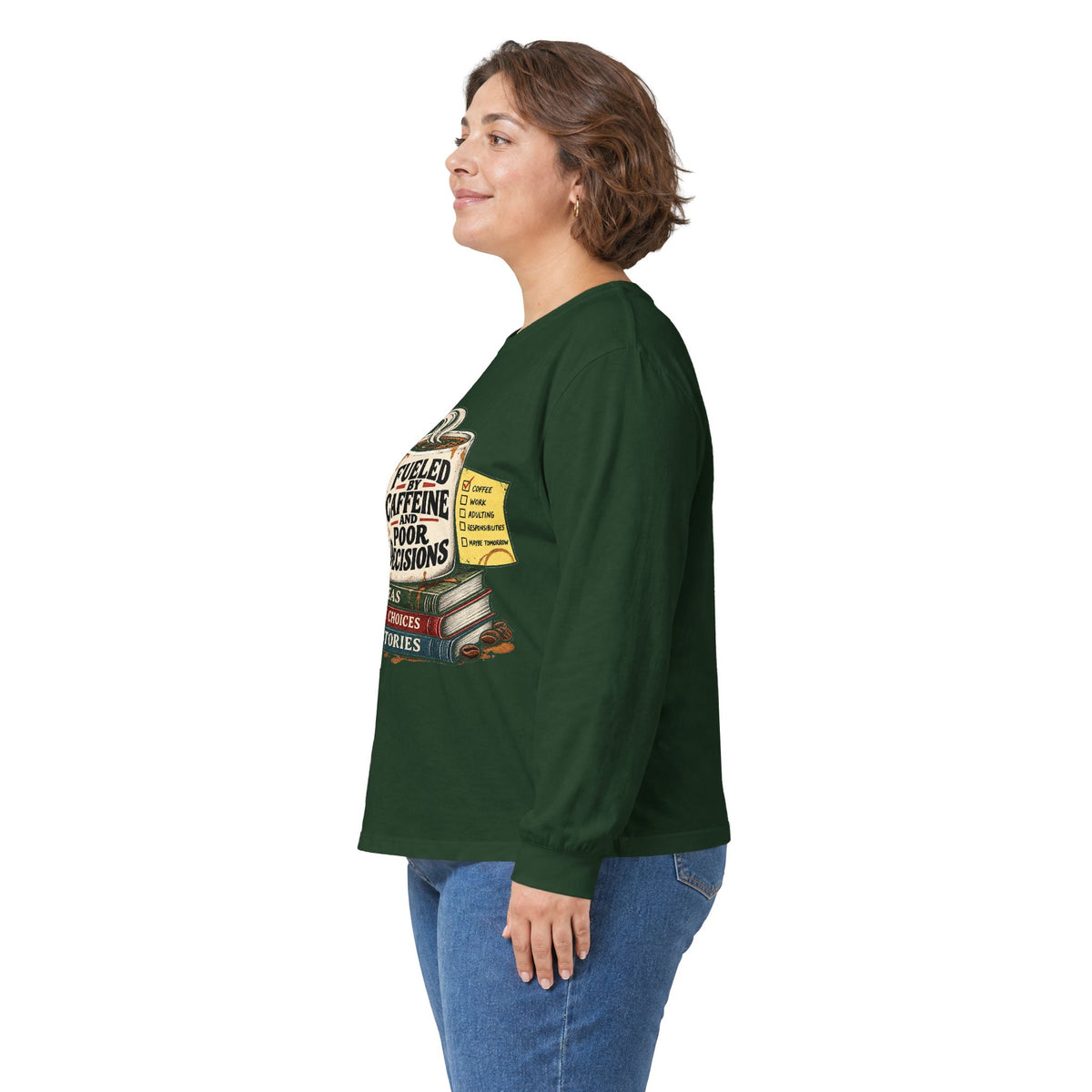 Fueled by Caffeine - Unisex Ultra Cotton Long Sleeve Tee