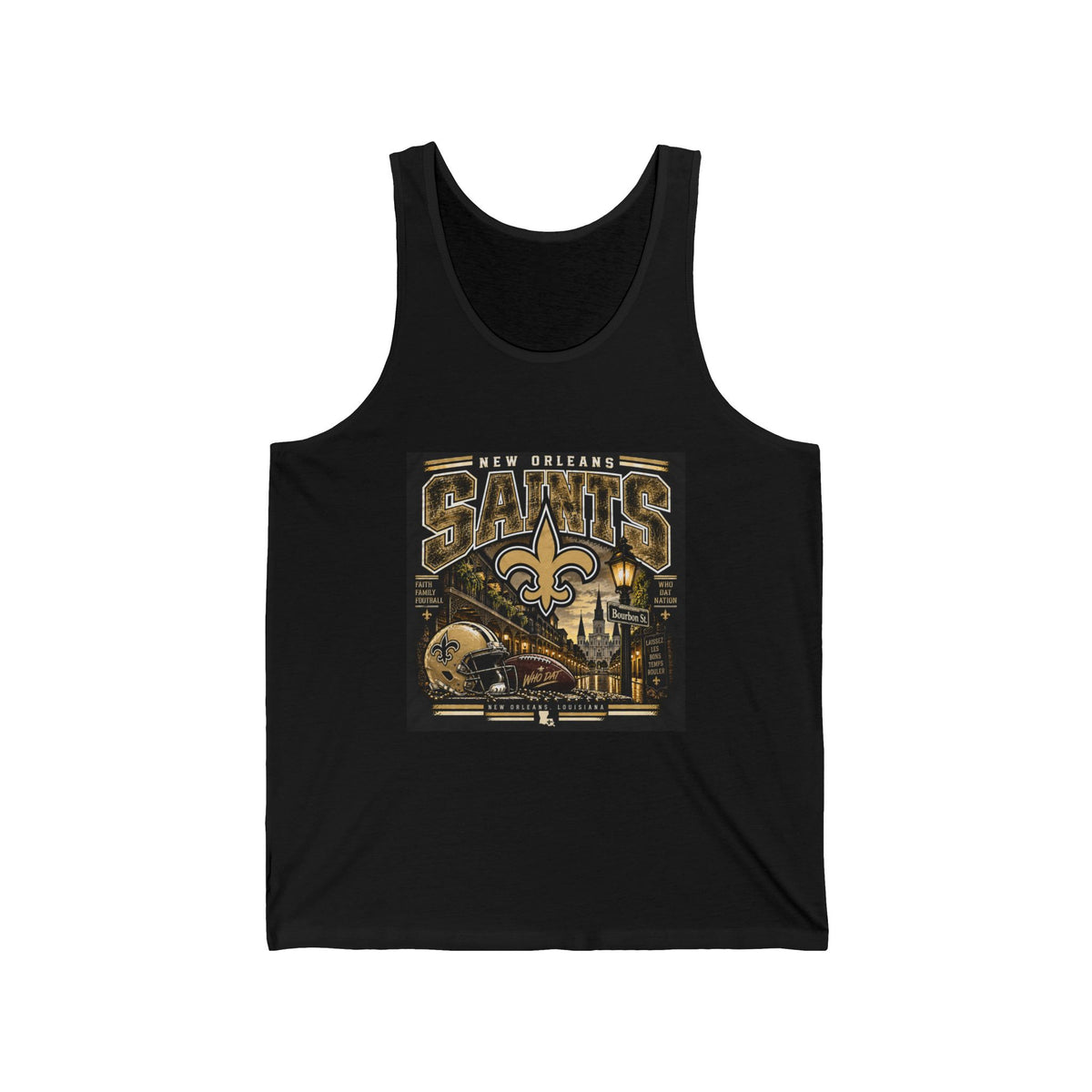 Saints Nation Glory Tee - Athletic Tank
