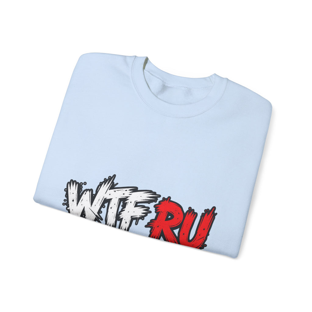 WTF RU LOOKIN AT - Crewneck Sweatshirt