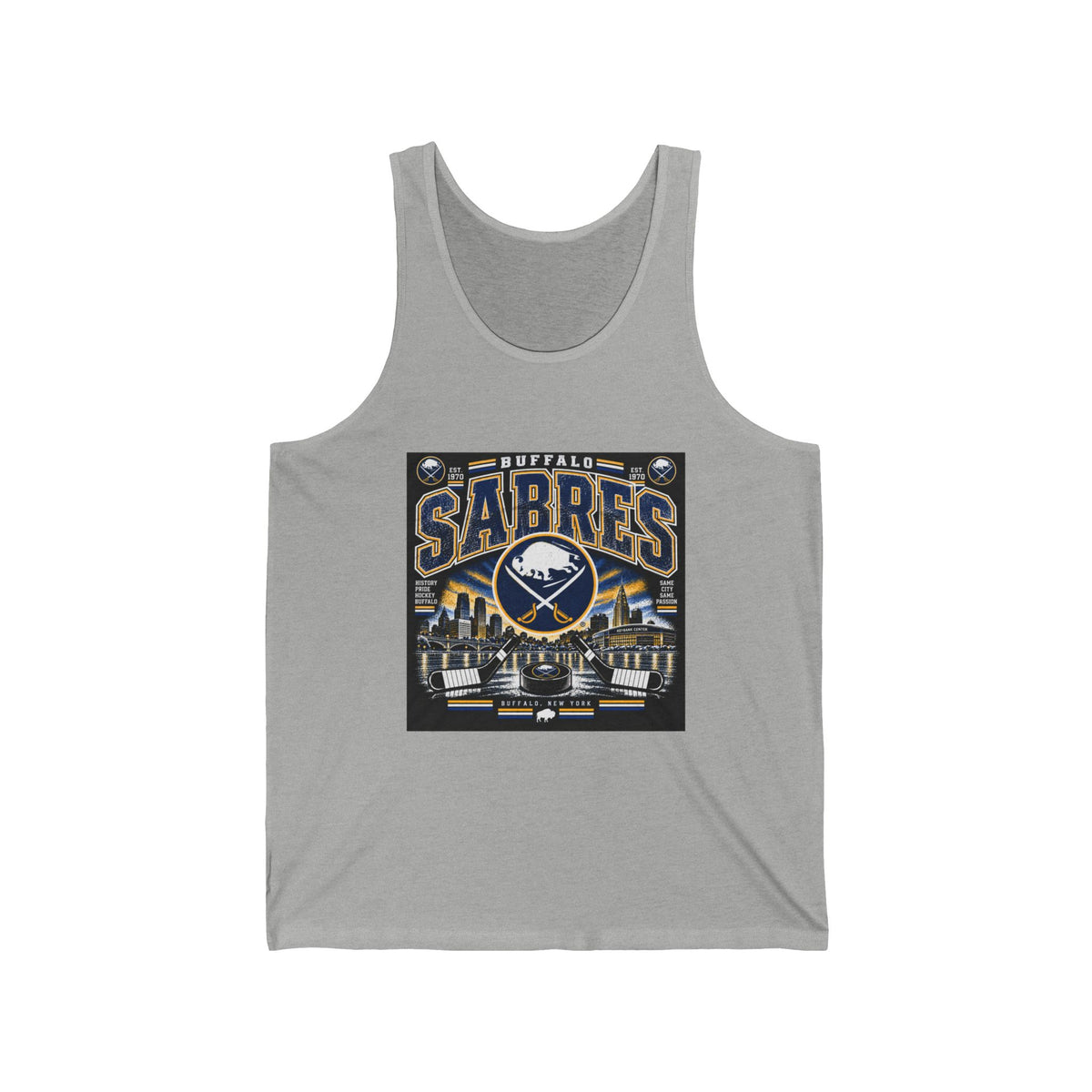 Buffalo Sabres Heritage Shield - Athletic Tank