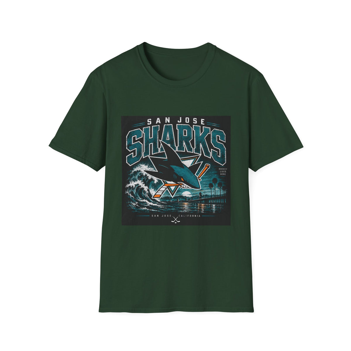 Sharks Wave Hockey Tee - Classic Tee