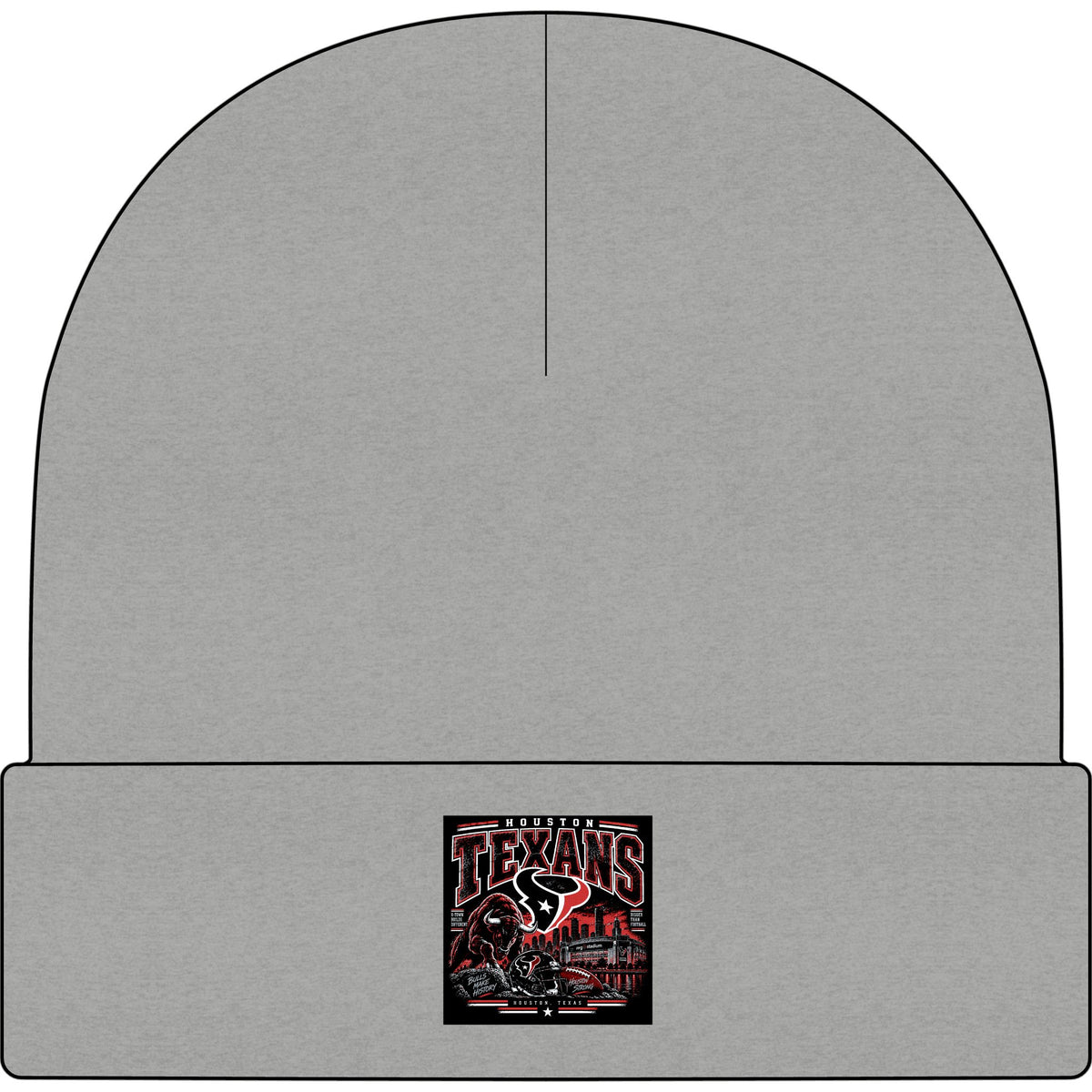 Houston Texans Gridiron Glory - AS Colour 1107 Cuff Beanie