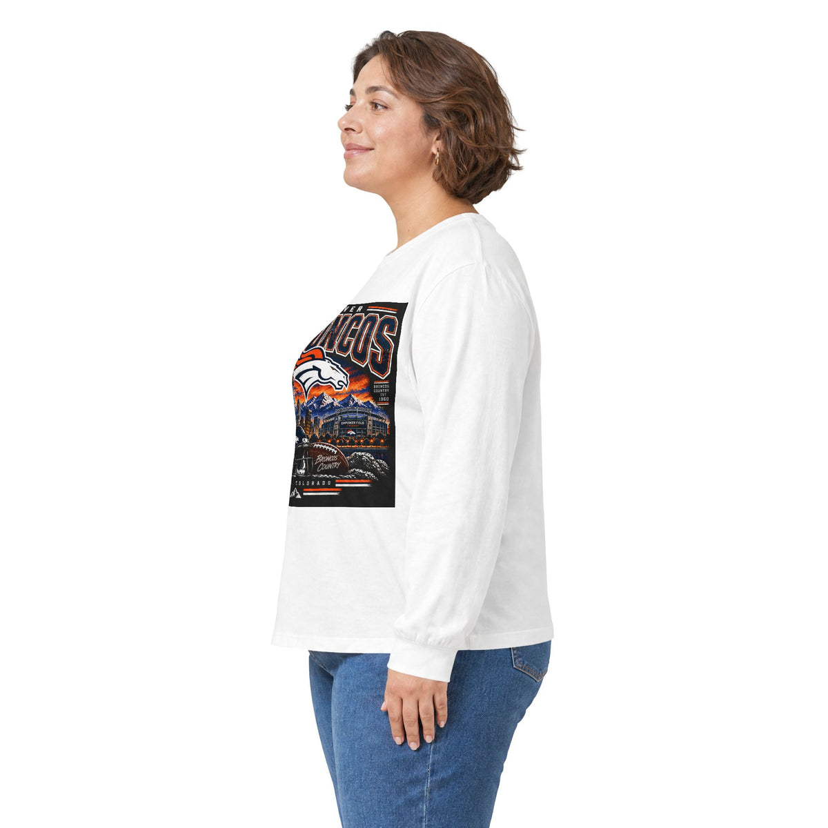 Denver Broncos Mile High Pride - Unisex Ultra Cotton Long Sleeve Tee