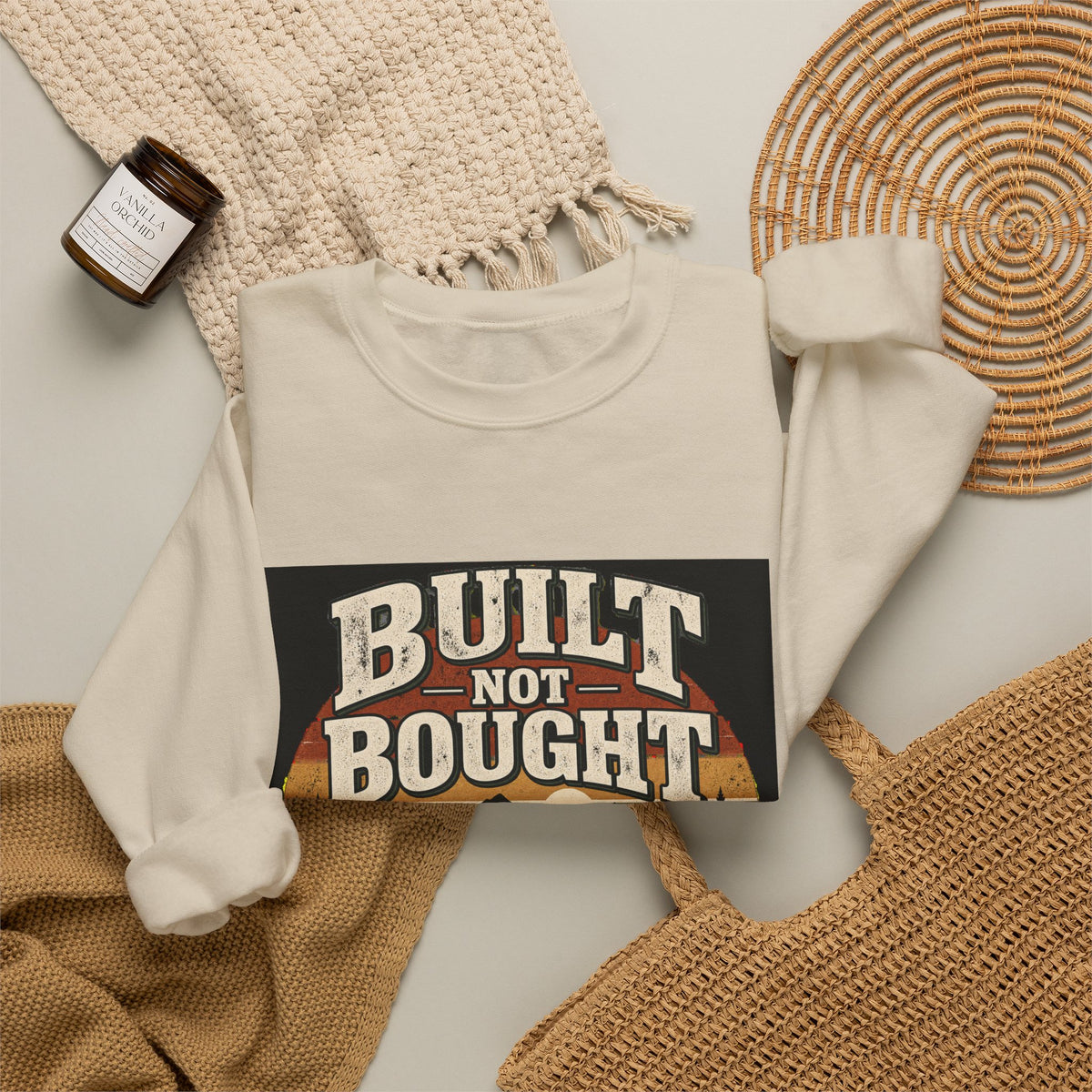 Built Not Bought - Crewneck Sweatshirt