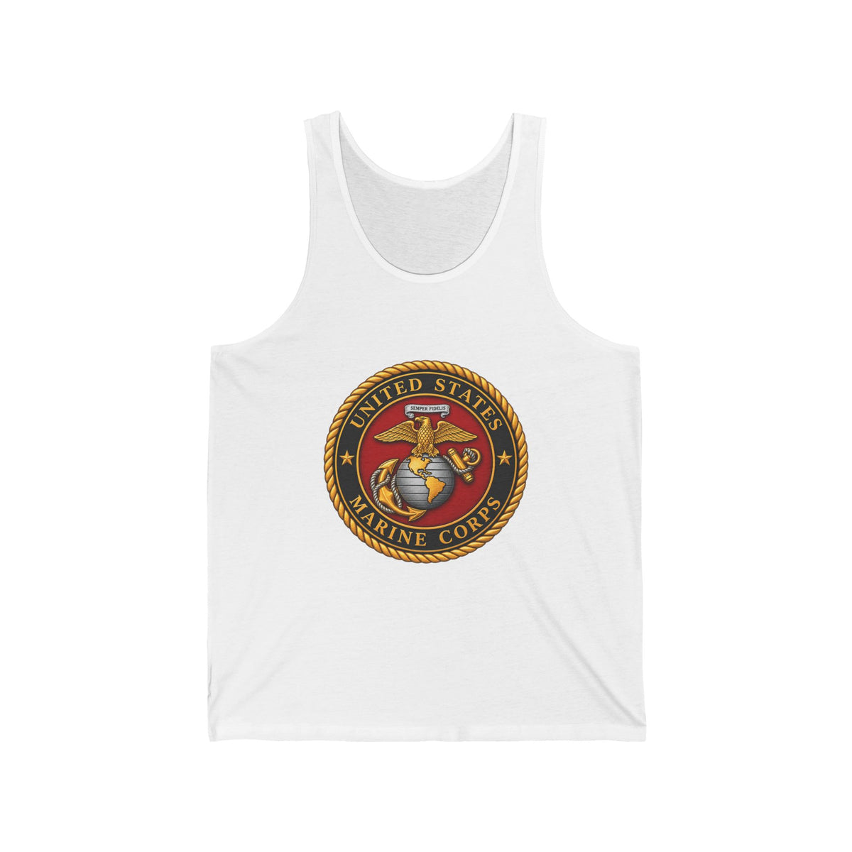 U.S. Marine Corps Emblem - Athletic Tank