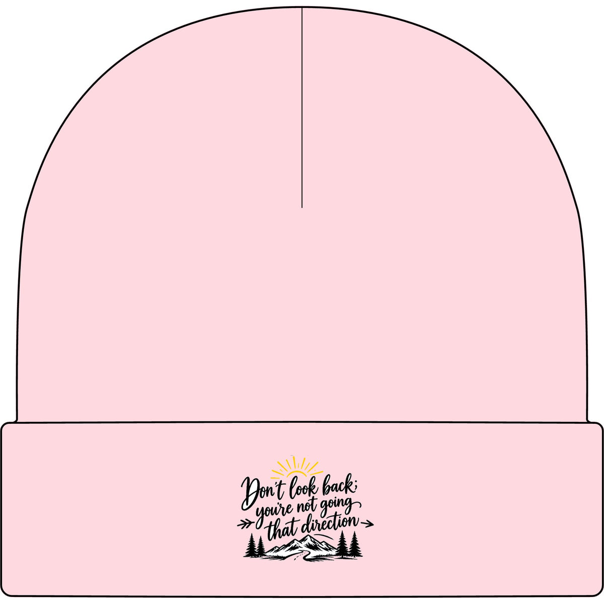 Don't Look Back - AS Colour 1107 Cuff Beanie