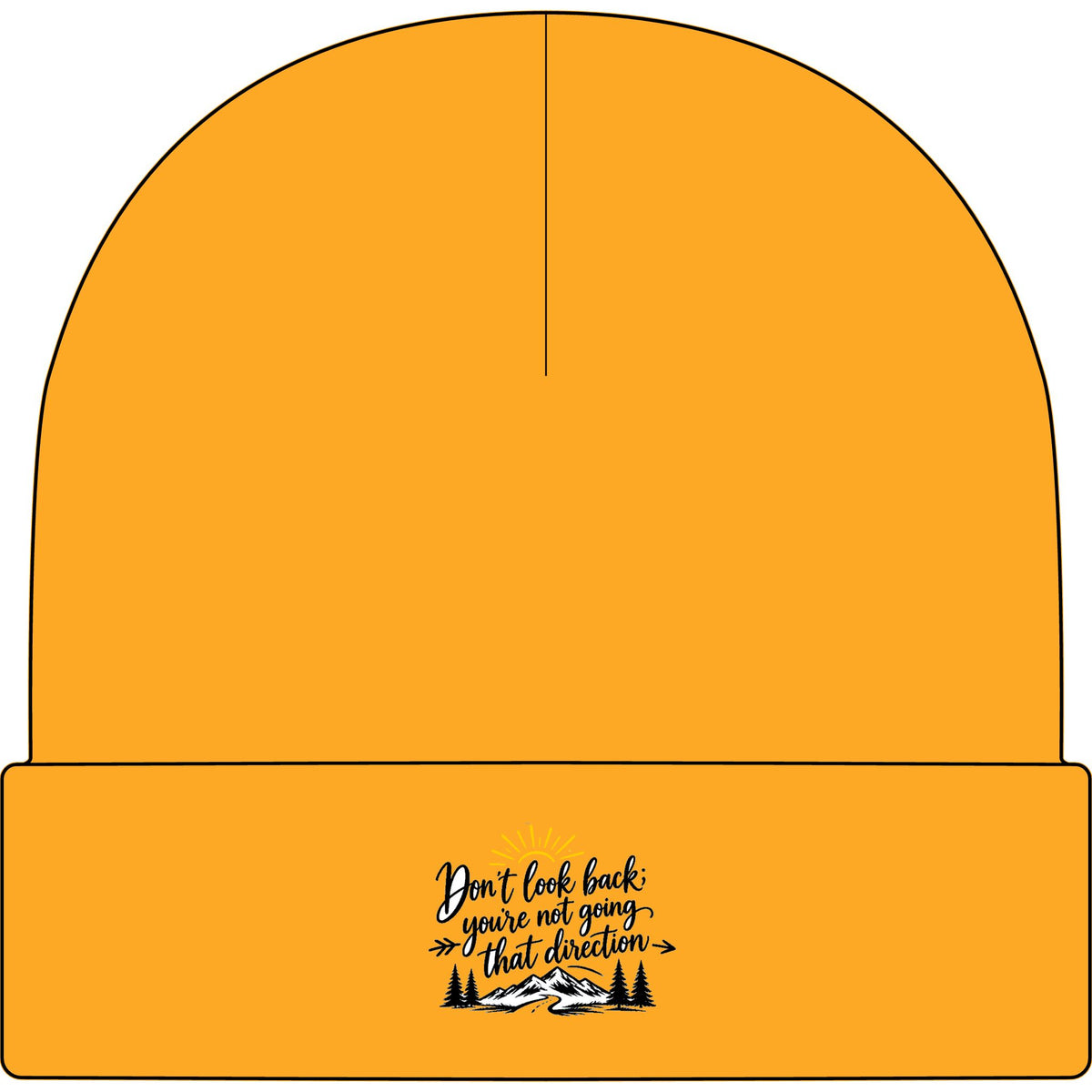 Don't Look Back - AS Colour 1107 Cuff Beanie