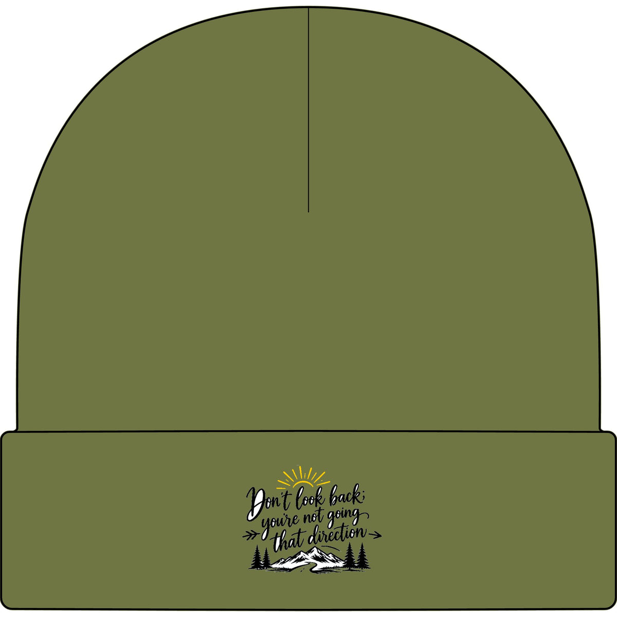Don't Look Back - AS Colour 1107 Cuff Beanie