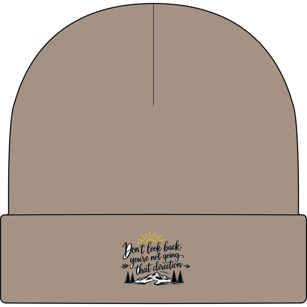Don't Look Back - AS Colour 1107 Cuff Beanie