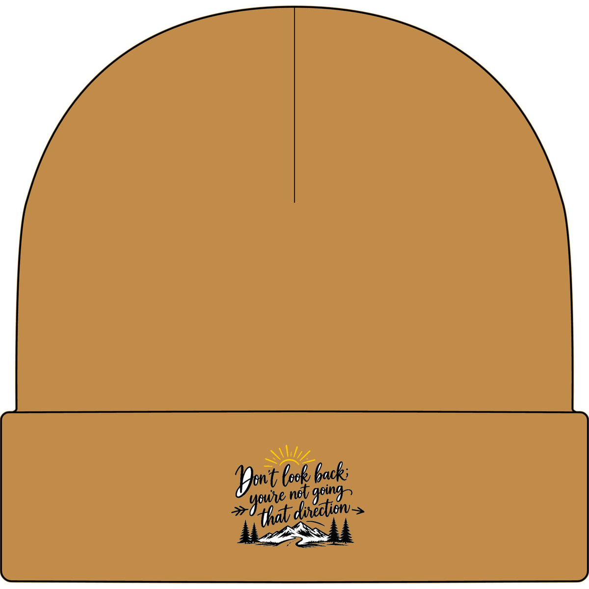 Don't Look Back - AS Colour 1107 Cuff Beanie