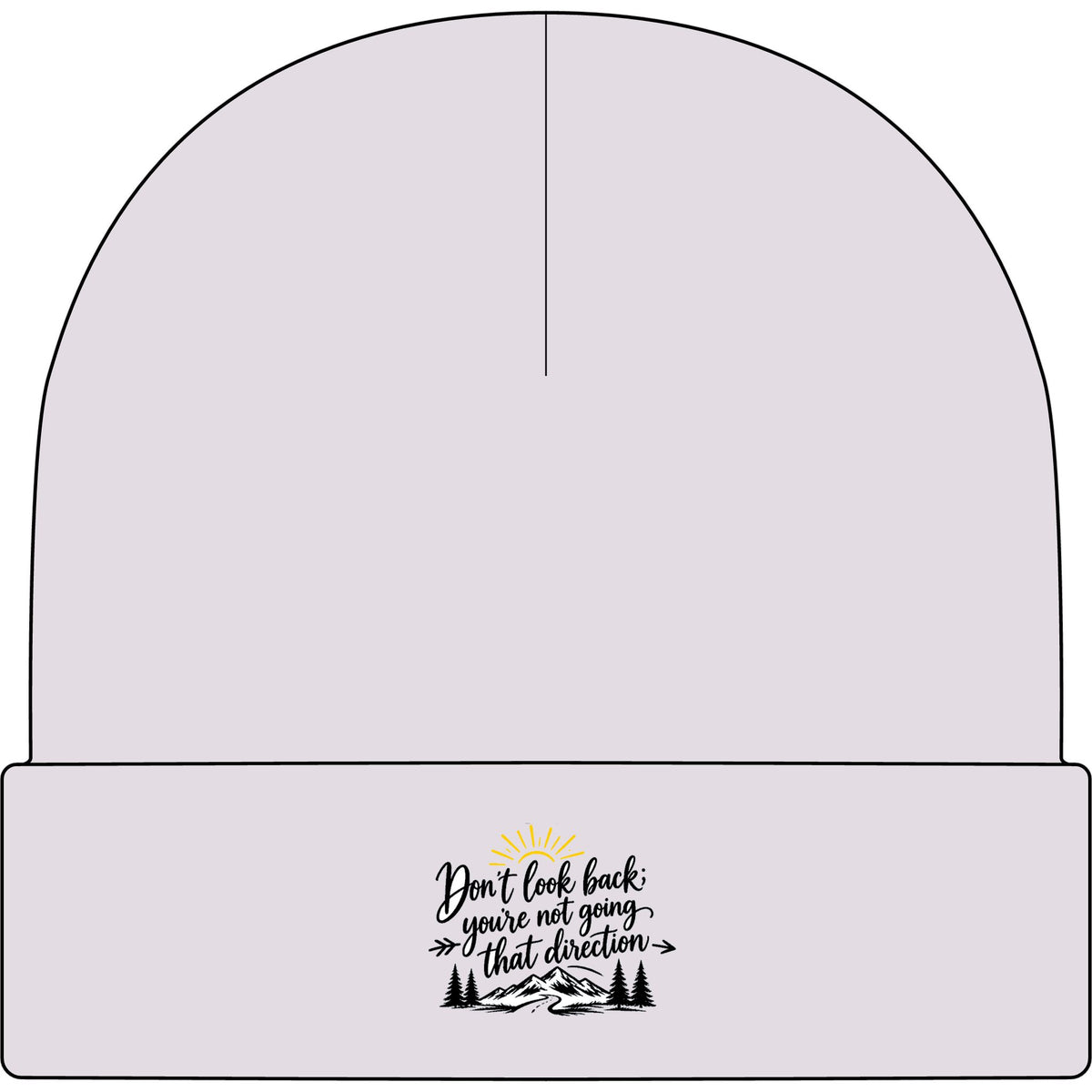 Don't Look Back - AS Colour 1107 Cuff Beanie