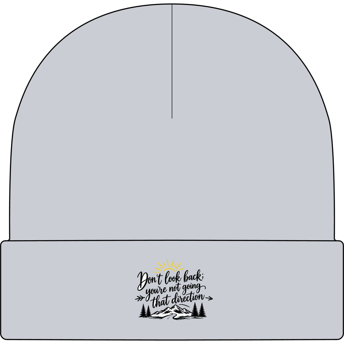 Don't Look Back - AS Colour 1107 Cuff Beanie