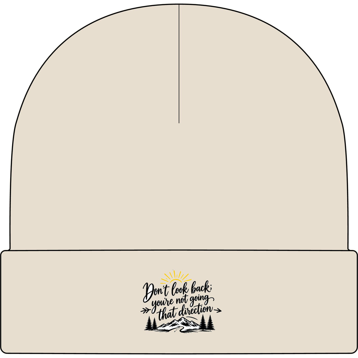 Don't Look Back - AS Colour 1107 Cuff Beanie