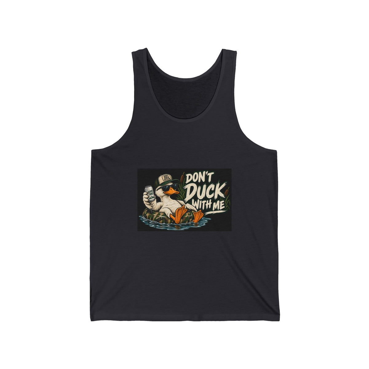 Duck With Me Camo - Athletic Tank