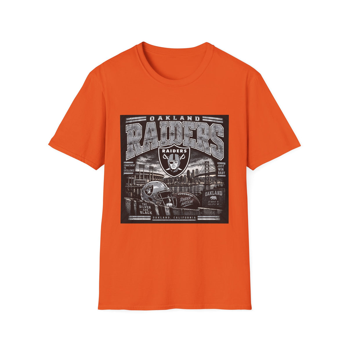 Oakland Raiders Black Heritage - Classic Tee