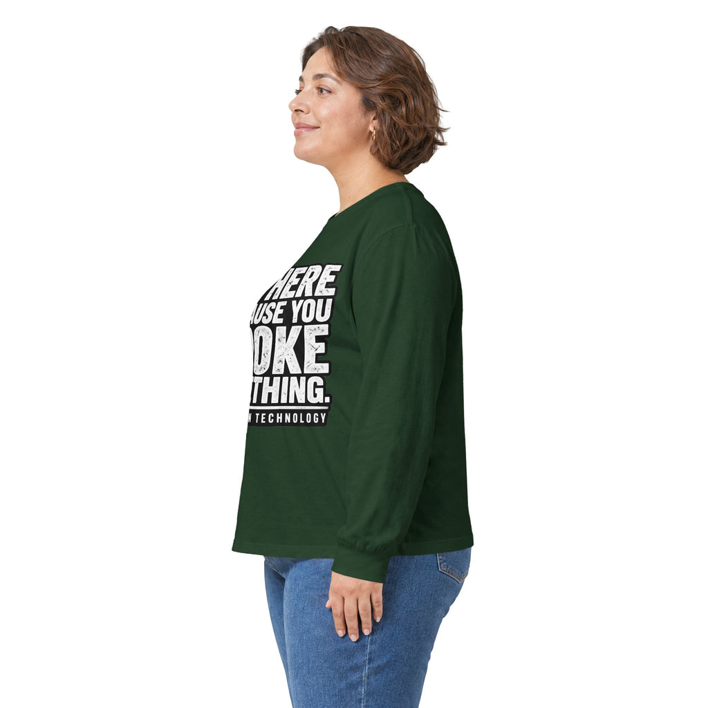 Broke Something - Unisex Ultra Cotton Long Sleeve Tee
