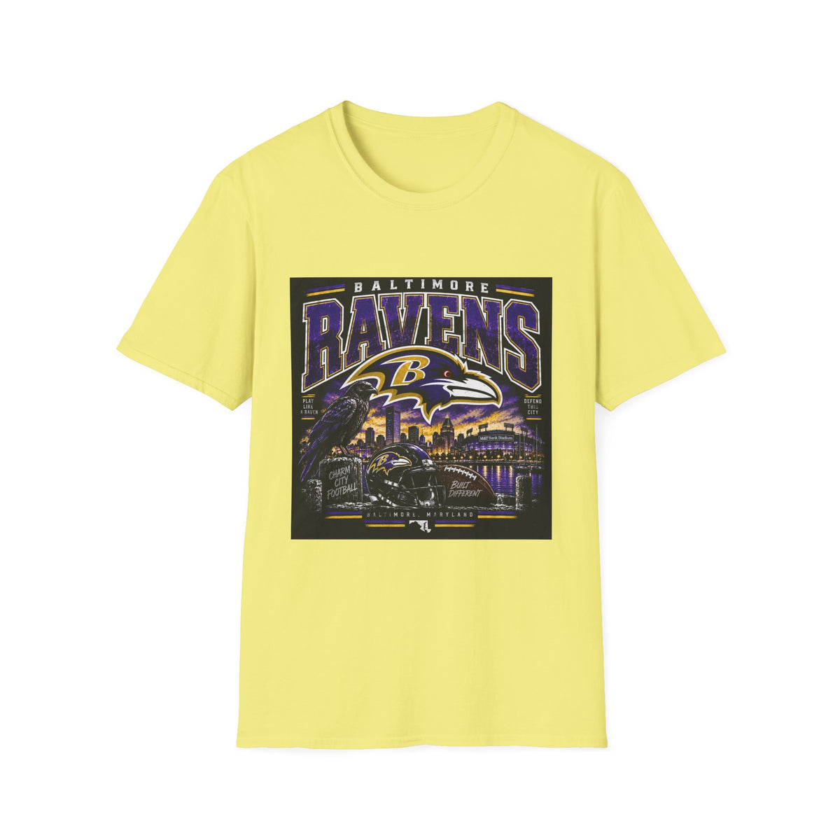 Baltimore Ravens Skyline Tee - Classic Tee