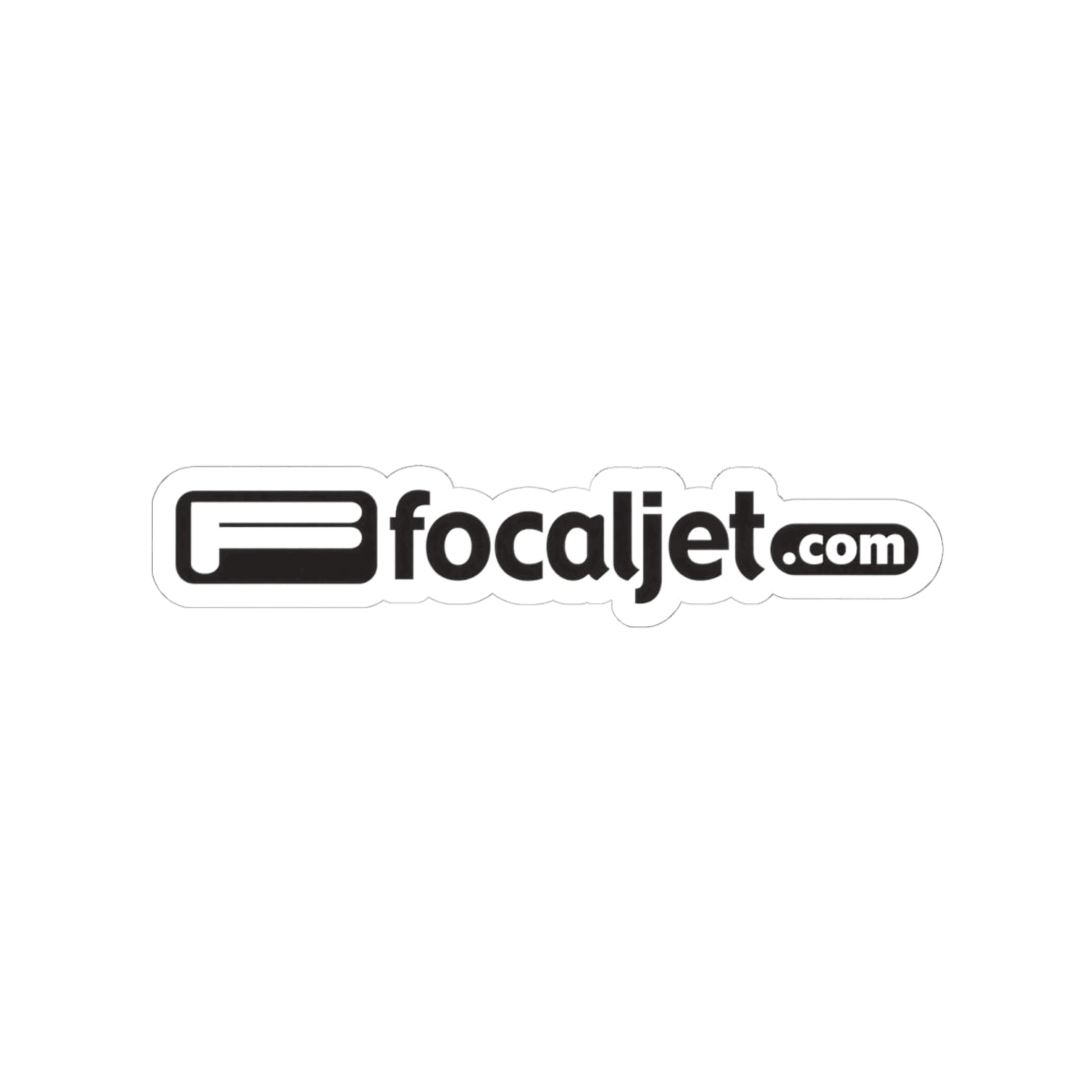 FocalJet Classic Logo - Kiss-Cut Sticker