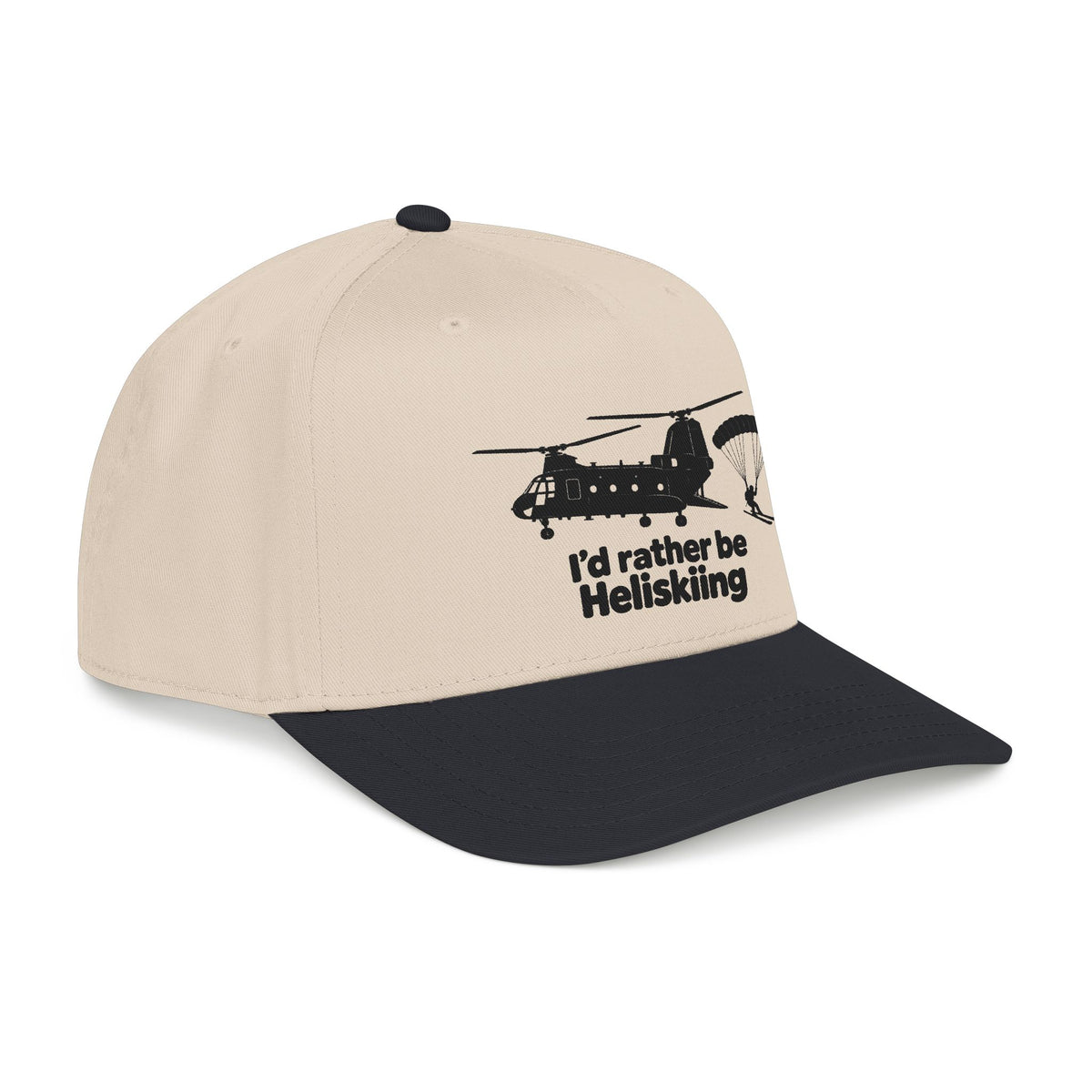 Id Rather Be Heliskiing - OTTO Baseball Hat