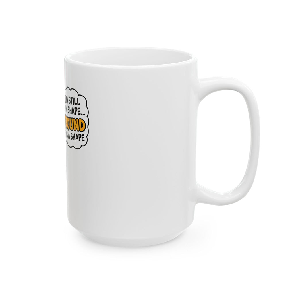 Round Shape Garfield - Ceramic Mug 11oz and 15oz