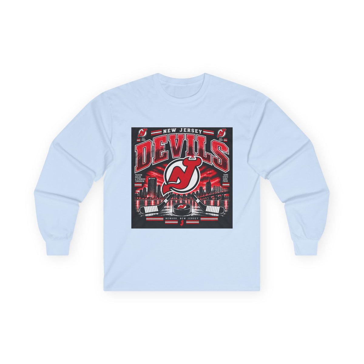 New Jersey Devils - Unisex Ultra Cotton Long Sleeve Tee