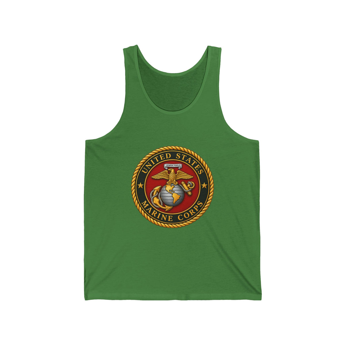 U.S. Marine Corps Emblem - Athletic Tank