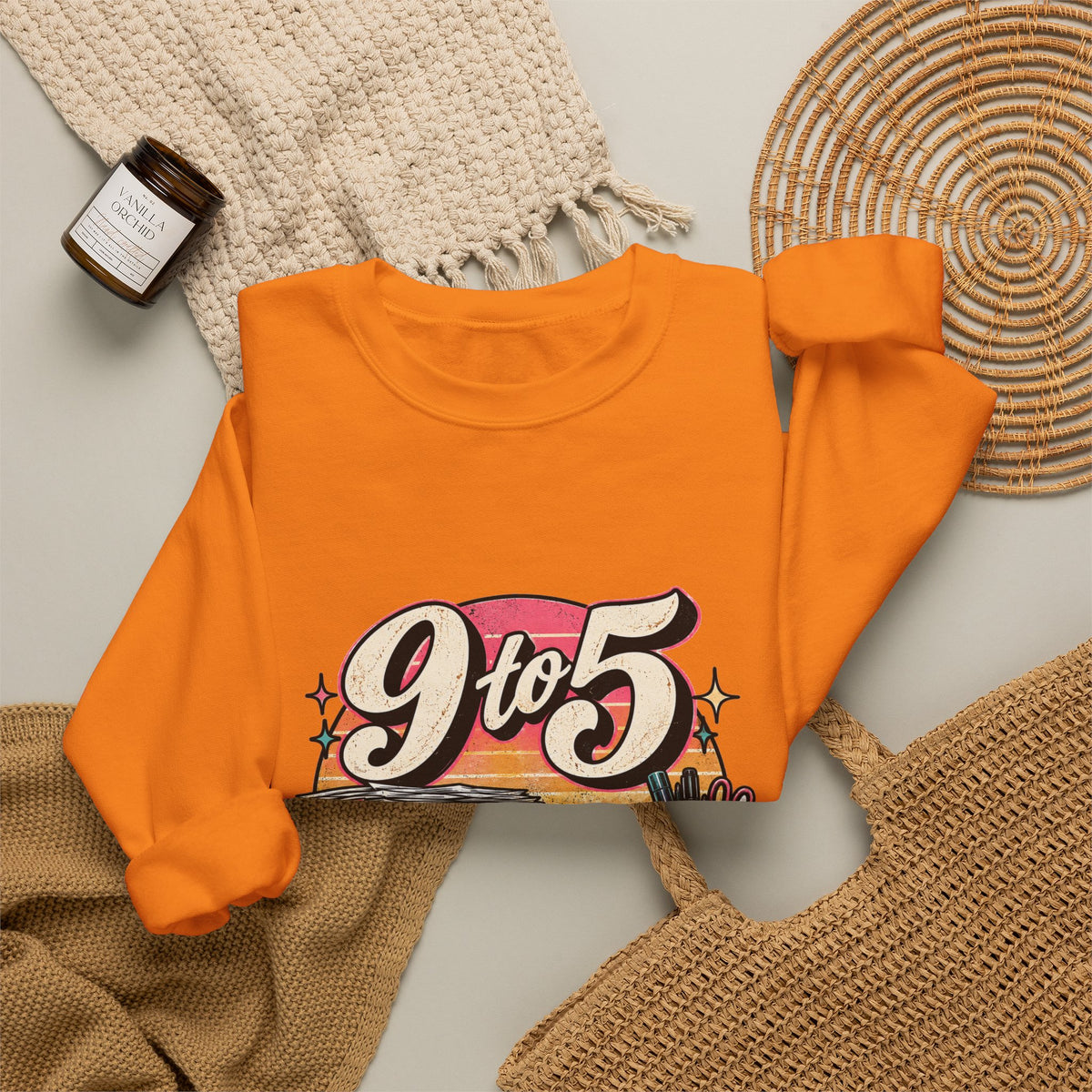 9to5 Make the World Go Round - Crewneck Sweatshirt