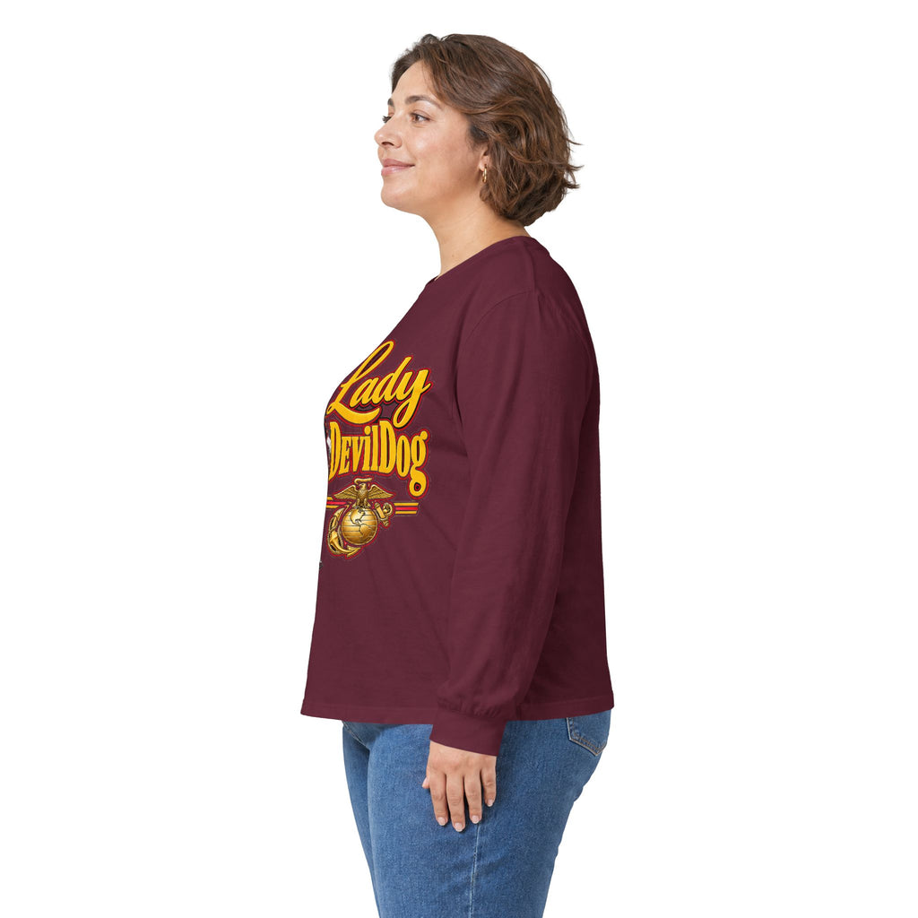 Lady Devil Dog - Unisex Ultra Cotton Long Sleeve Tee