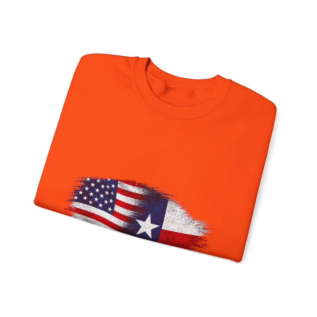 American by Birth, Texan by Choice - Crewneck Sweatshirt