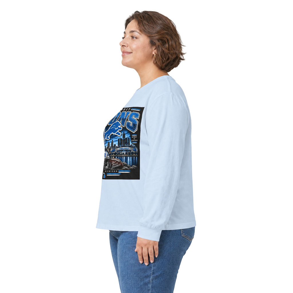 Detroit Lions Grit - Unisex Ultra Cotton Long Sleeve Tee