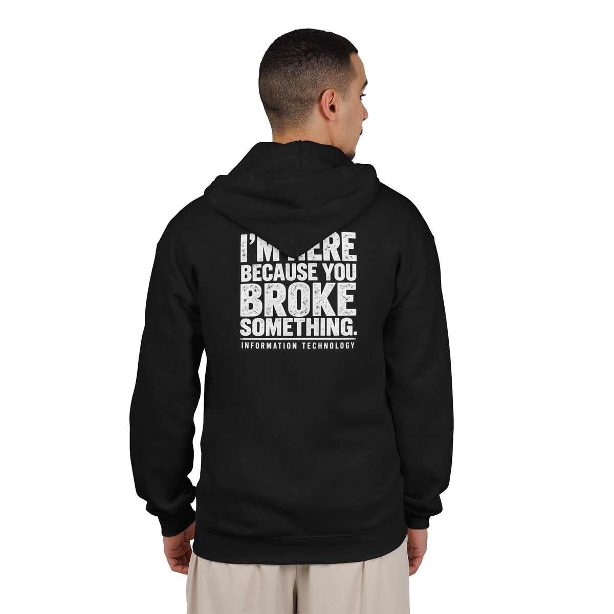 Broke Something - Full-Zip Hooded Sweatshirt