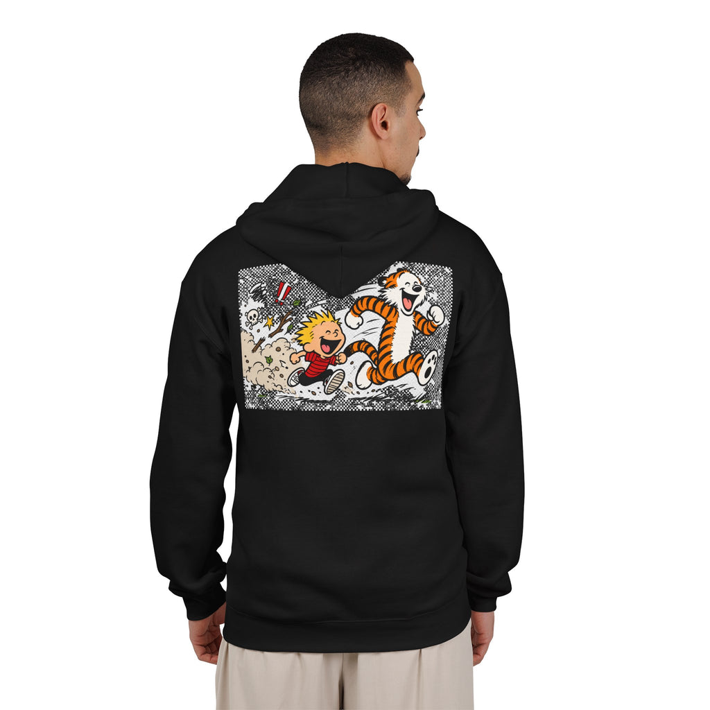 Calvin and Hobbes Adventure - Full-Zip Hooded Sweatshirt