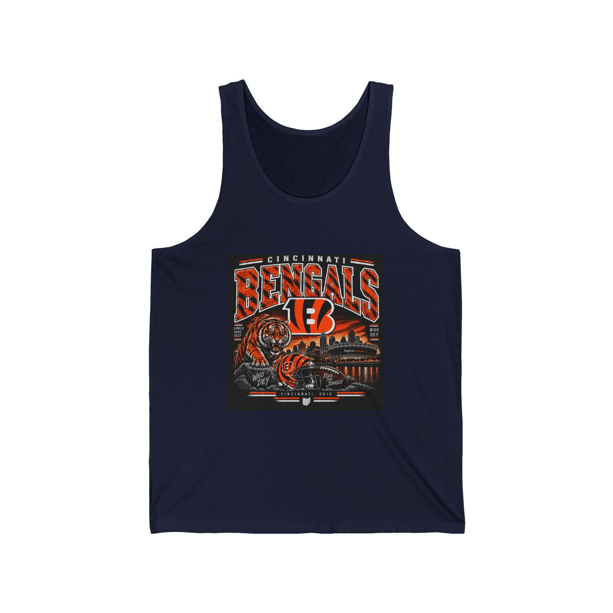 Cincinnati Bengals Jungle Reign - Athletic Tank