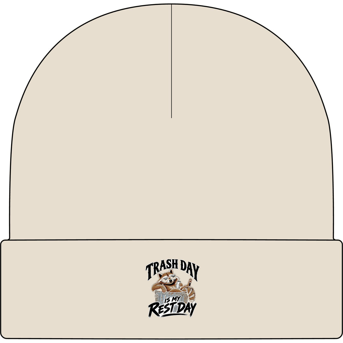 Trash Day Rest Day - AS Colour 1107 Cuff Beanie