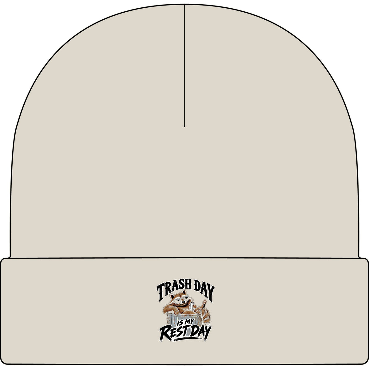 Trash Day Rest Day - AS Colour 1107 Cuff Beanie