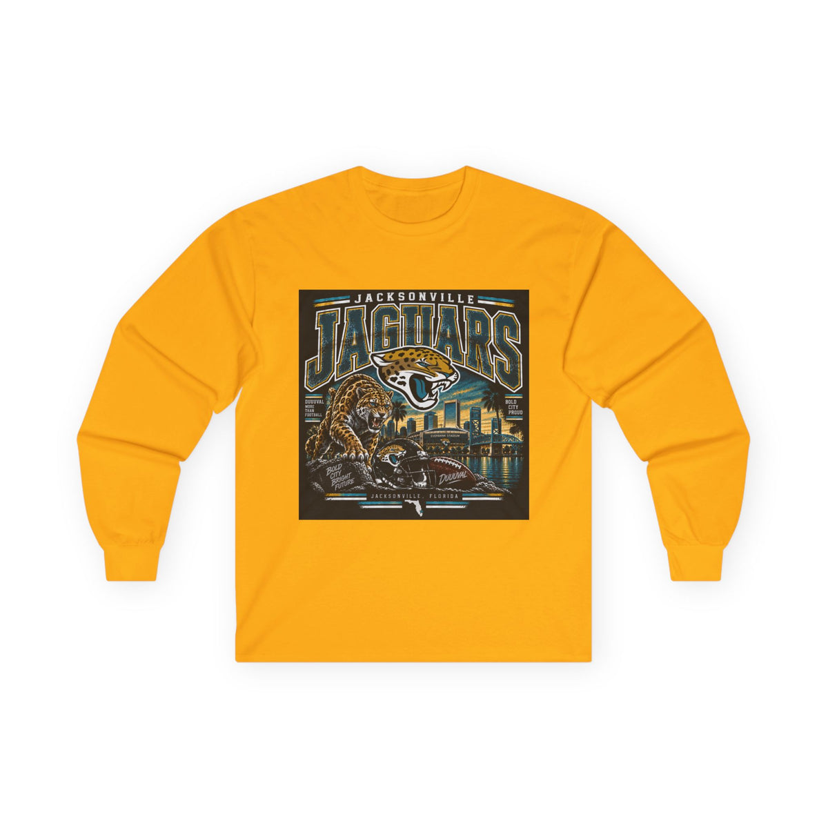 Jacksonville Jaguars Pride - Unisex Ultra Cotton Long Sleeve Tee