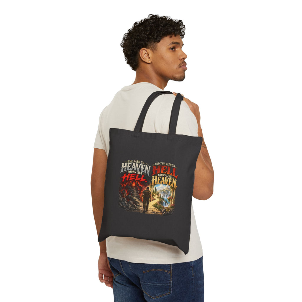 Path To Heaven Path To Hell - Canvas Tote