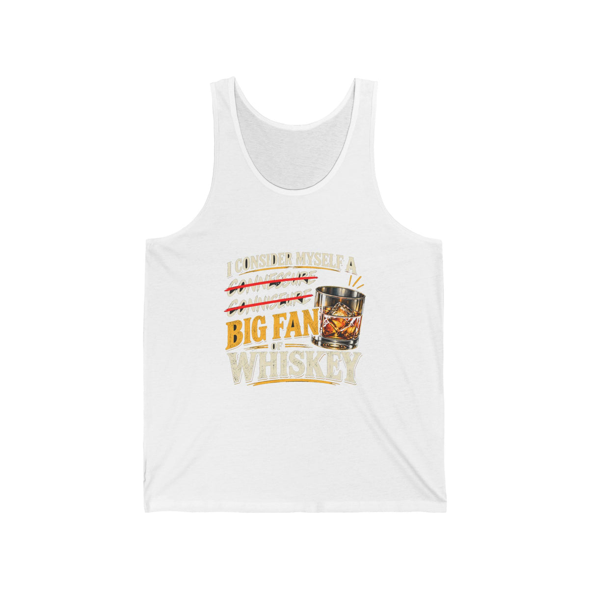 Big Fan of Whiskey - Athletic Tank