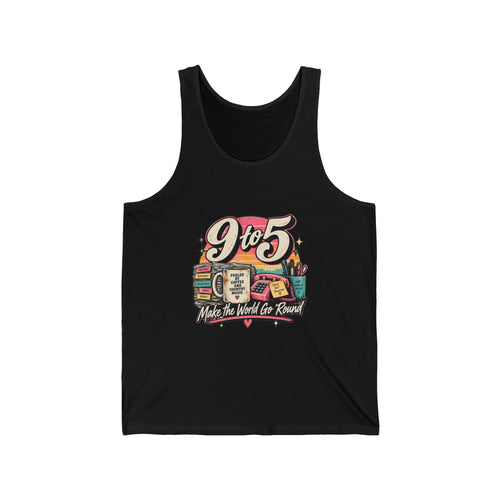 9to5 Make the World Go Round - Athletic Tank