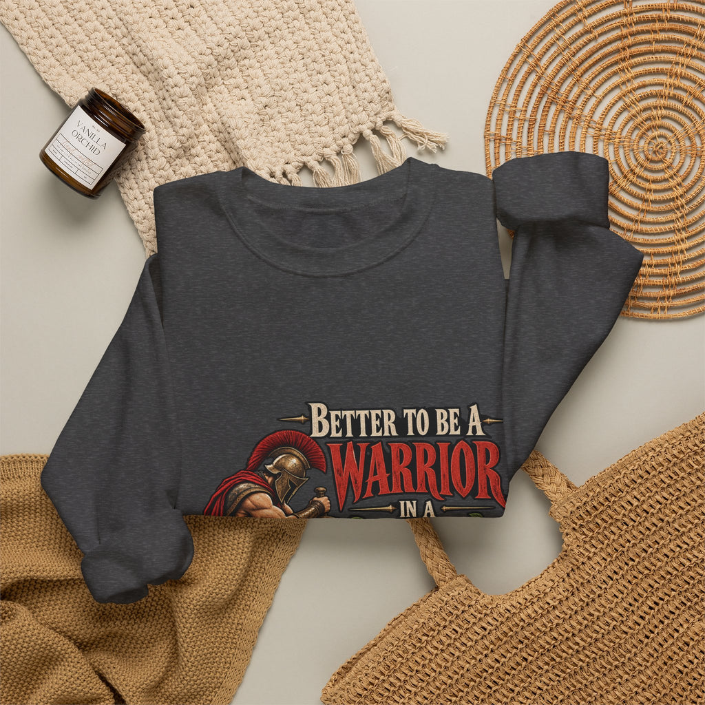 Warrior In A Garden - Crewneck Sweatshirt