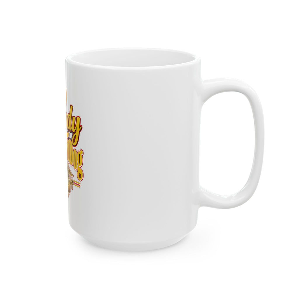 Lady Devil Dog - Ceramic Mug 11oz and 15oz